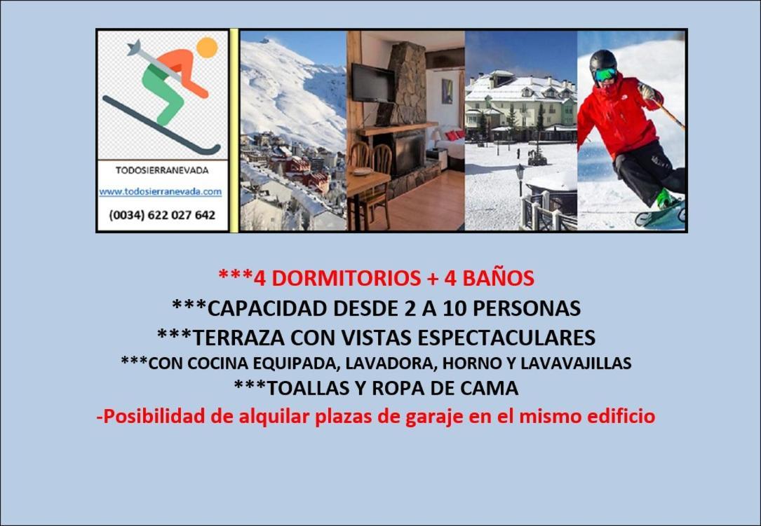Todosierranevada - Duplex 4 Dormitorios - Vistas Espectaculares A La Montana Sierra Nevada Extérieur photo